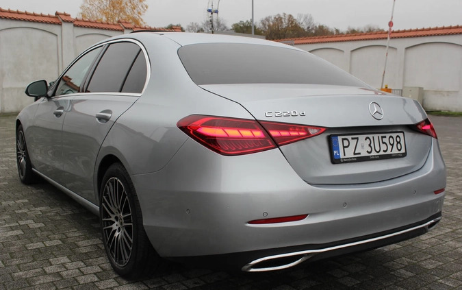 Mercedes-Benz Klasa C cena 169000 przebieg: 45000, rok produkcji 2021 z Rawicz małe 191